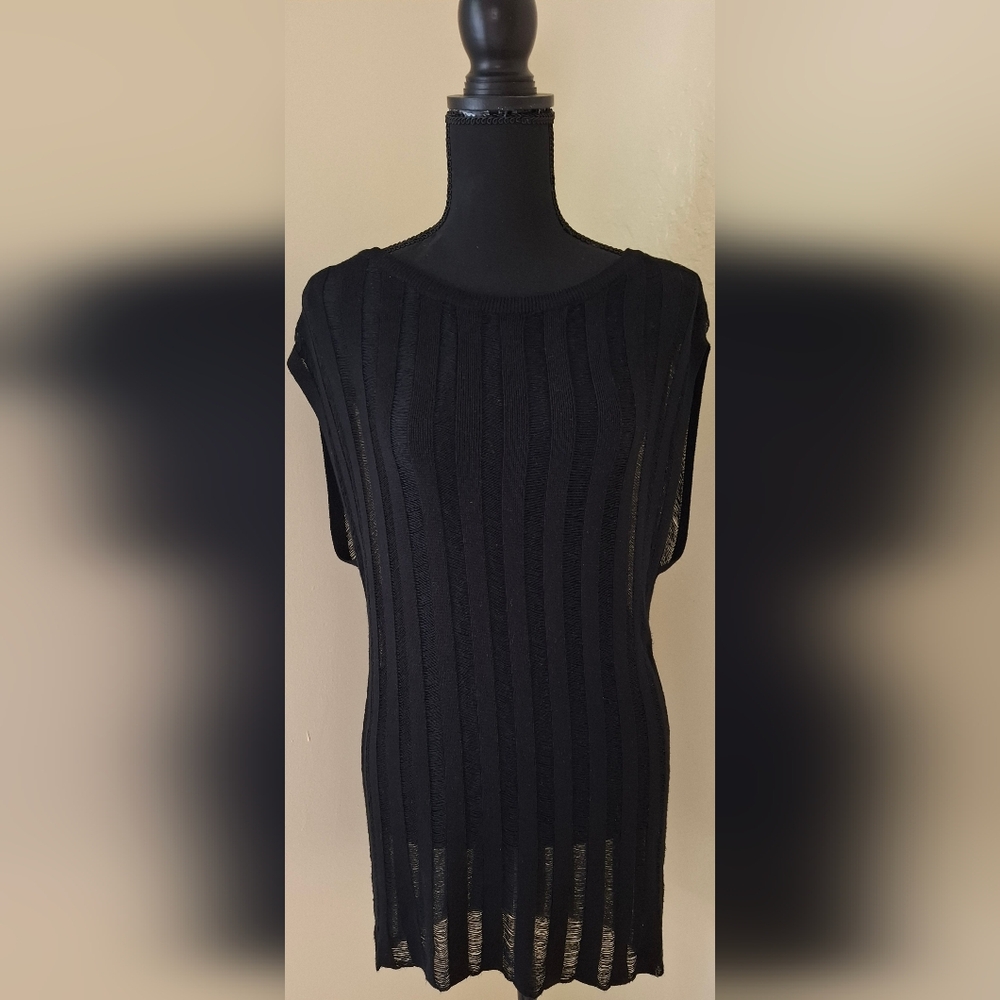 Vivienne Tam Wide Sleeve, Relaxed Fit Tunic Top Size Smalll